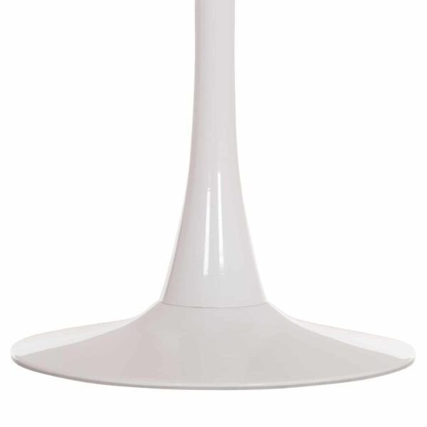 ΤΡΑΠΕΖΙ ΤΡΑΠΕΖΑΡΙΑΣ ROLLO HM9421.11 ΣΤΡΟΓΓΥΛΟ WHITE MARBLE Φ90x74Υεκ. - Image 5