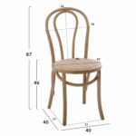 ΞΥΛΙΝΗ ΚΑΡΕΚΛΑ MONTREAL ΤΥΠΟΥ ΒΙΕΝΝΗΣ HM8914.05 ΑΠΟ ΞΥΛΟ ΟΞΙΑΣ ΣΕ ΧΡΩΜΑ DARK HONEY - Image 2