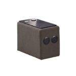 ALCO Σύστημα Ψυχαγωγίας Ύφασμα Καφέ 38x82x54cm - Image 5