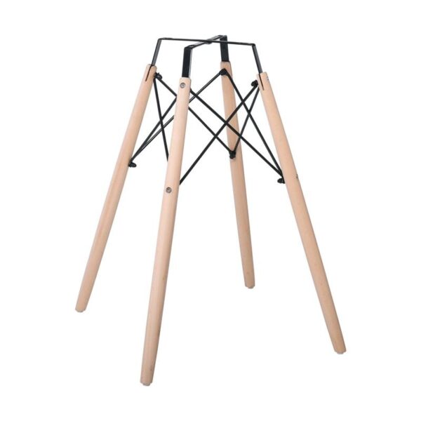 ART Wood Βάση Τραπεζιού Φυσικό (2,70kg) 54x54x70 / Eπιφάνειες 60-80cm - Image 9