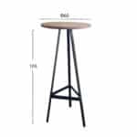 ΒΑΣΗ ΣΤΑΝΤ ΛΕΥΚΗ ΜΑΤ TS723 ΓΙΑ Φ60 ΕΠΙΦΑΝΕΙΑ - Image 2