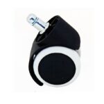 BF Ροδάκια Set 5-τεμ Μαύρα-Άσπρα Φ50mm - Image 5