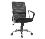 BF2009 Πολυθρόνα Γραφείου Mesh Μαύρο 58x60x91/101cm - Image 7