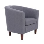 BOGA Πολυθρόνα Σαλονιού Καθιστικού, Ύφασμα Γκρι 75x73x74cm - Image 13