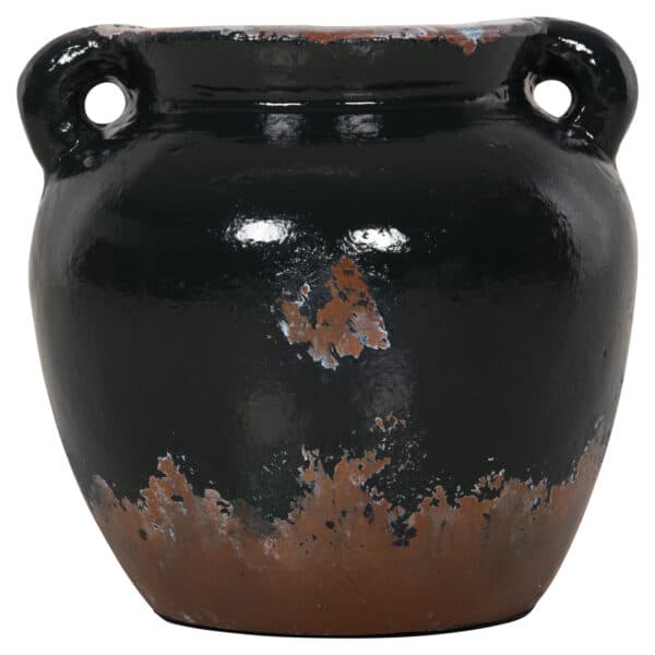 ΔΙΑΚΟΣΜΗΤΙΚΟ ΒΑΖΟ HM4380 ΤΕΡΑΚΟΤΑ ΣΕ ANTIQUE ΠΡΑΣΙΝΗ ΑΠΟΧΡΩΣΗ Φ24Χ23Yεκ. - Image 3