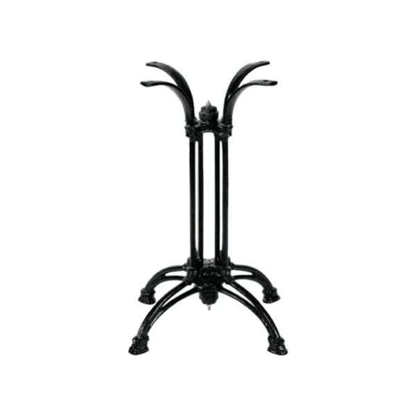 ΤΕΤΡΑΝΥΧΟ Πόδι Τραπεζιού Μαντέμι Μαύρο (14 kg) 56x56x71cm - Image 10