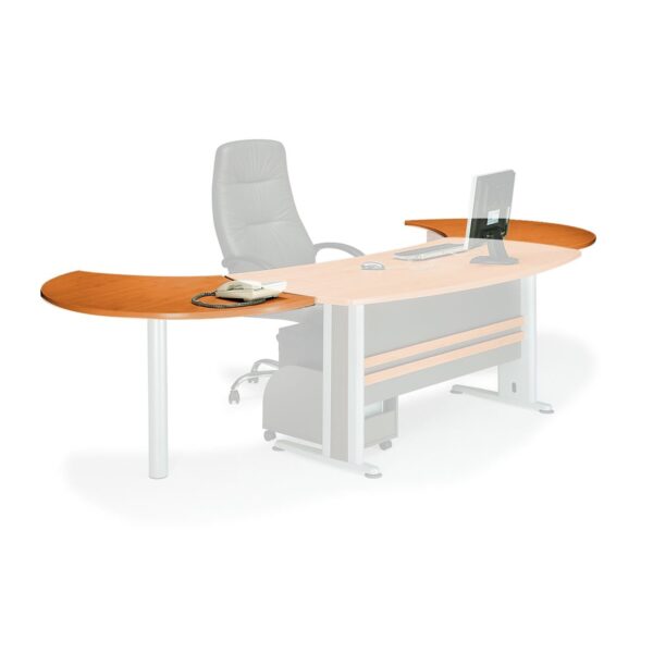 EXECUTIVE Eπιφάνεια Eπέκτασης Απόχρωση Dark Grey - Cherry 120x80cm - Image 8