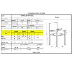 ALPHA Πολυθρόνα Γραφείου Επισκέπτη, Χρώμιο, Pu Μαύρο 52x58x87cm - Image 32