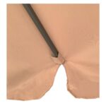 ΟΜΠΡΕΛΑ Αλουμινίου Σκελετός Ανθρακί - Ύφασμα Μπεζ Φ 2m (H 2,2m) - Image 14