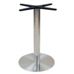 PLASMA βάση τραπεζιού Inox #201/11,70 Kg Φ45 H.72cm - Image 8