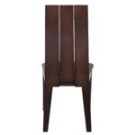 SAMBER Καρέκλα, Οξιά Καρυδί Burn Beech, Ύφασμα Καφέ 50x57x101cm - Image 22