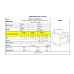 ARIZONA Πολυθρόνα Καθιστικού Κήπου ALU, Wicker Grey Brown, Μαξιλάρια Ανθρακί 77x77x73cm - Image 9