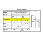 CASTELLO Πολυθρόνα Μέταλλο Mesh Βαφή Μαύρο, Στοιβαζόμενη 57x62x89cm - Image 12