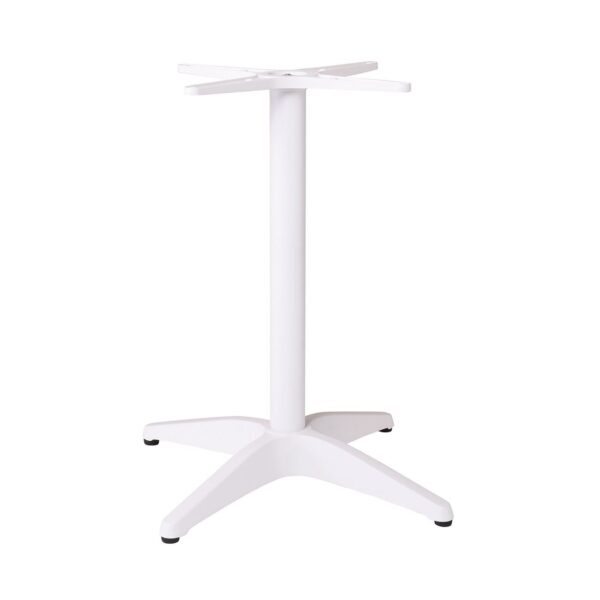 FACTORY Βάση Τραπεζιού Αλουμίνιο Απόχρωση Άσπρο (2,35kg) 66x66cm H.69cm - Image 6