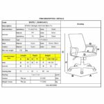 BF6950 Πολυθρόνα Γραφείου Διευθυντή, Pu Μαύρο 64x71x112/122cm - Image 12