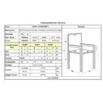 ASTOR Πολυθρόνα Κήπου - Βεράντας, Μέταλλο Βαφή Ανθρακί, Μαξιλάρι Μπεζ 60x77x104cm - Image 24