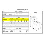 RELIX Καρέκλα-Pro, Στοιβαζόμενη, Μέταλλο Βαφή Άσπρο 45x51x85cm - Image 12