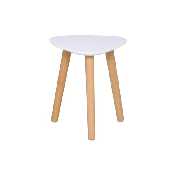 FINE Τραπεζάκι Σαλονιού Καθιστικού, Άσπρο 35x30x30cm - Image 8