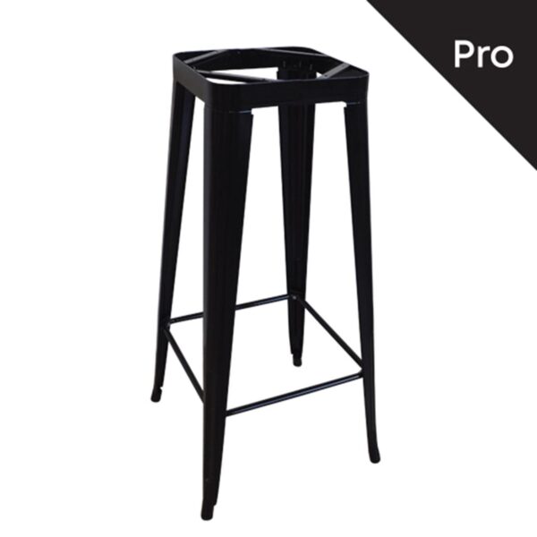 RELIX Βάση Τραπεζιού Bar-Pro, Μέταλλο Βαφή Μαύρο 51x51x100cm - Image 8