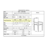 BALENO Πολυθρόνα Βεράντας - Κήπου, Μέταλλο Βαφή Καφέ, Wicker Brown, Στοιβαζόμενη 53x58x77cm - Image 12