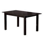 MILLER Τραπέζι Τραπεζαρίας - Κουζίνας Eπεκτεινόμενο Ξύλο Σκούρο Καρυδί 120+30x80 H.74cm - Image 8