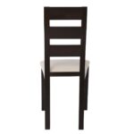 MILLER Καρέκλα Οξιά Σκούρο Καρυδί, PVC Εκρού 45x52x97cm - Image 19