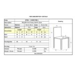 MILLER Καρέκλα Οξιά Aroma Beech, PVC Εκρού 45x52x97cm - Image 24