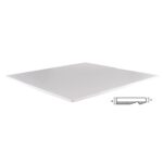 ISO TOP Sliq Plus Επιφάνεια Απόχρωση Pearl White 80x80cm/18mm - Image 6