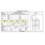 LAVIDA Σκαμπό BAR με Πλάτη, Μέταλλο Βαφή Φυσικό, PP Μπλε 43x49x76/107cm - Image 9