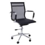 BF3201 Πολυθρόνα Γραφείου Χαμηλή Πλάτη - Mesh Μαύρο 55x60x91/101cm - Image 8