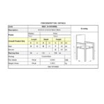 NEXUS Πολυθρόνα Κήπου Βεράντας, Μέταλλο Βαφή Μαύρο, Στοιβαζόμενη 56x58x80cm - Image 9