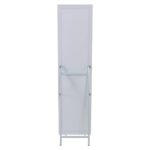 MIRROR Καθρέπτης Δαπέδου Τοίχου Ξύλινος Antique White 39x2,5x148cm - Image 12