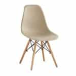 ART Wood Καρέκλα Τραπεζαρίας - Κουζίνας, Πόδια Οξιά, Κάθισμα PP Tortora - 1 Step K/D 46x52x82cm - Image 10