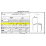 ART Wood Καρέκλα Τραπεζαρίας - Κουζίνας, Πόδια Οξιά, Κάθισμα PP Tortora - 1 Step K/D 46x52x82cm - Image 12