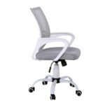 BF2101-S Πολυθρόνα-Pro Γραφείου με Ανάκλιση, Βάση Μέταλλο Βαφή Άσπρο, Γκρι Mesh 57x53x86/96cm - Image 14