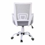 BF2101-S Πολυθρόνα-Pro Γραφείου με Ανάκλιση, Βάση Μέταλλο Βαφή Άσπρο, Γκρι Mesh 57x53x86/96cm - Image 15