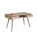 TEKA Κονσόλα - Γραφείο Ξύλο Ακακία Φυσικό 117x60x76cm - Image 8