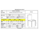 ART Wood Kid Καρέκλα Ξύλο - PP Κίτρινο 32x34x57cm - Image 9