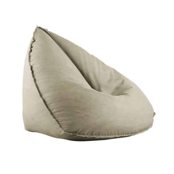 LAGOS Πουφ 100% Αδιάβροχο, Ύφασμα Sand, Αποσπώμενο Κάλυμμα 100x90x85cm - Image 6