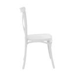 DESTINY Καρέκλα Πολυπροπυλένιο (PP), Απόχρωση Άσπρο, Στοιβαζόμενη 48x51x90cm - Image 15