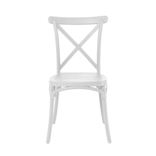 DESTINY Καρέκλα Πολυπροπυλένιο (PP), Απόχρωση Άσπρο, Στοιβαζόμενη 48x51x90cm - Image 17