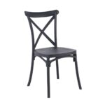 DESTINY Καρέκλα Πολυπροπυλένιο (PP), Απόχρωση Ανθρακί, Στοιβαζόμενη 48x51x90cm - Image 12