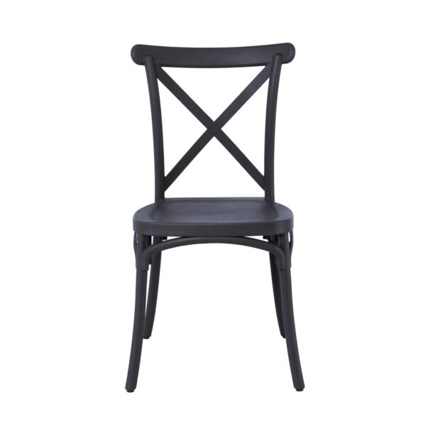 DESTINY Καρέκλα Πολυπροπυλένιο (PP), Απόχρωση Ανθρακί, Στοιβαζόμενη 48x51x90cm - Image 15