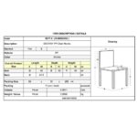 DESTINY Καρέκλα Πολυπροπυλένιο (PP), Απόχρωση Καφέ Mocha, Στοιβαζόμενη 48x51x90cm - Image 17