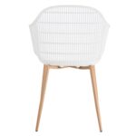 BERRY Πολυθρόνα Μέταλλο Βαφή Φυσικό, PP-UV Άσπρο 58x58x85cm - Image 19