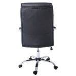 BF5100 Πολυθρόνα Διευθυντή Βάση Μέταλλο Χρώμιο - PU Μαύρο 60x70x104/114cm - Image 14