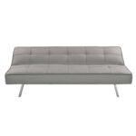 KAPPA Καναπές - Κρεβάτι Σαλονιού - Καθιστικού, Ύφασμα Ανοιχτό Γκρι 175x83x74cm Bed:175x97x38cm - Image 9