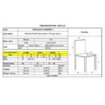 ART Wood Καρέκλα Τραπεζαρίας - Κουζίνας, Πόδια Οξιά, Κάθισμα PP Πράσινο - 1 Step K/D 46x52x82cm - Image 21