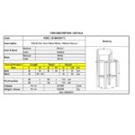 SALSA Σκαμπό BAR-Pro με Πλάτη, Μέταλλο Βαφή Μαύρο, Wicker Φυσικό 45x55x75/113cm - Image 18