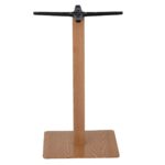 PRATO Βάση Τραπεζιού Μέταλλο Απόχρωση Ξύλο Φυσικό (11,85kg) 40x40cm H.72cm - Image 12